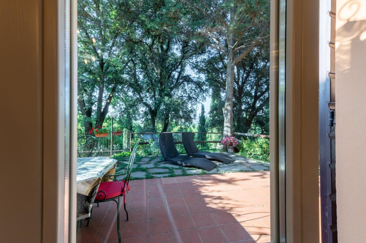 Il Leccio - Casa Toscana Il Fienile غامباسي تيرمي المظهر الخارجي الصورة